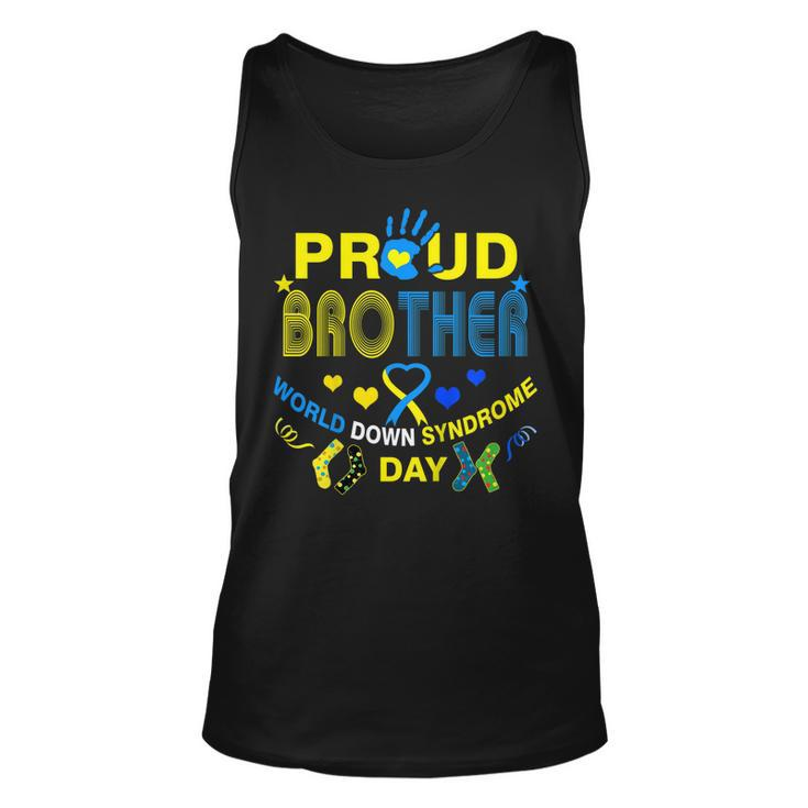 World Down Syndrome Day Brother T Shirt Awareness March 21 Tank Top