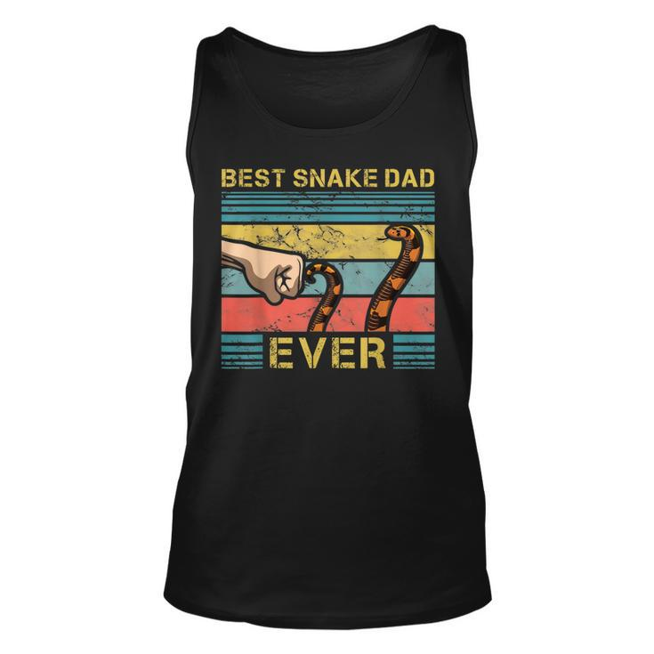 Worlds Best Snake Dad Snake Enthusiast Father Tank Top