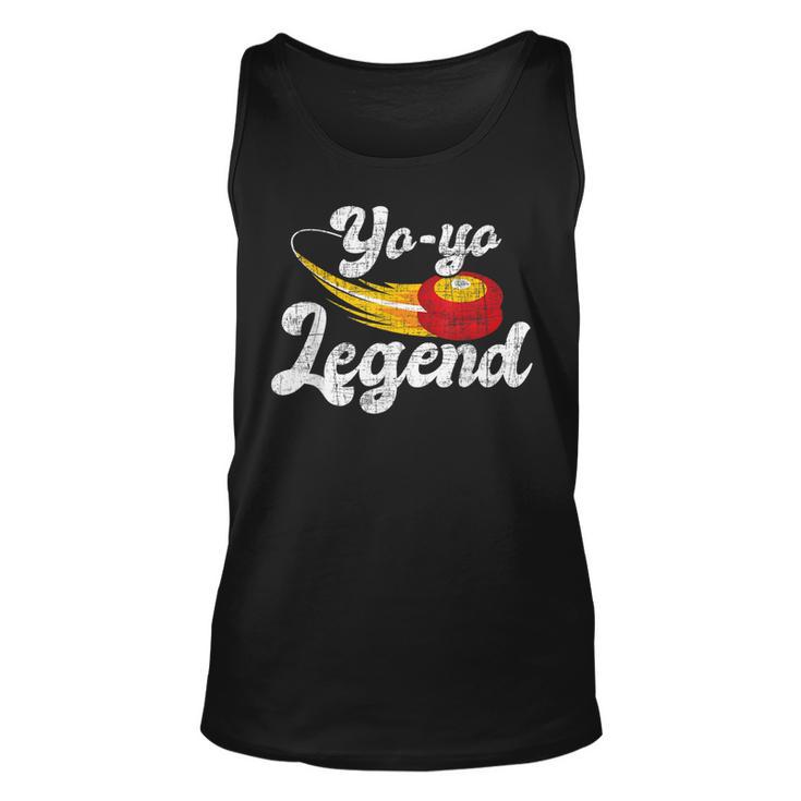 Yo-Yo Meister Tricks Wettbewerb Unisex TankTop, Spaßiger Zeitvertreib