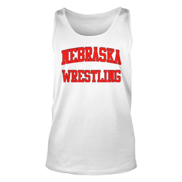 2023 Nebraska Wrestling Unisex Tank Top