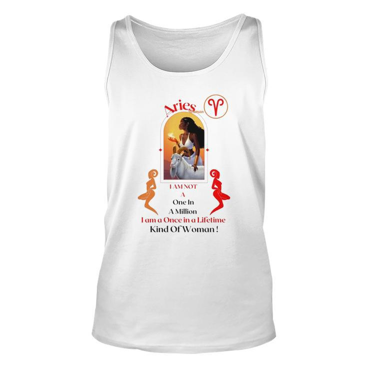 Aries Woman I Am Not A One In A Million Unisex Tank Top