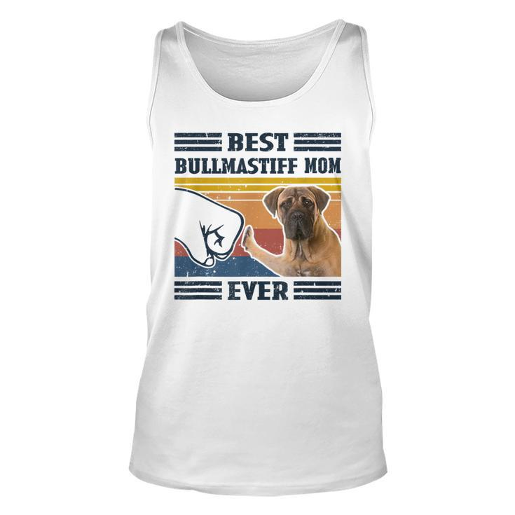 Best Bullmastiff Dog Mom Ever Bump Fit Funny Dog Lover Gift  Unisex Tank Top