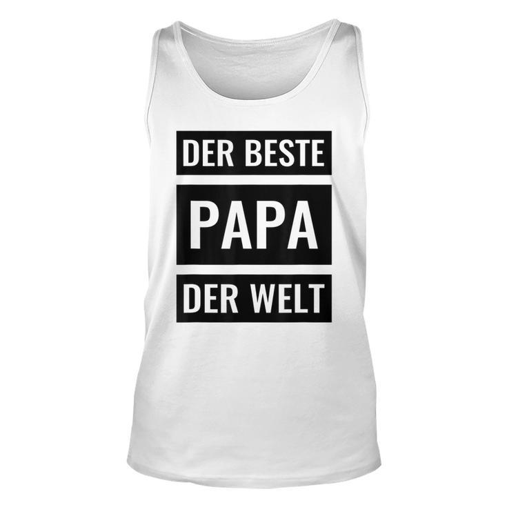 Bester Papa der Welt Unisex TankTop, Herren Geburtstag & Vatertag Idee