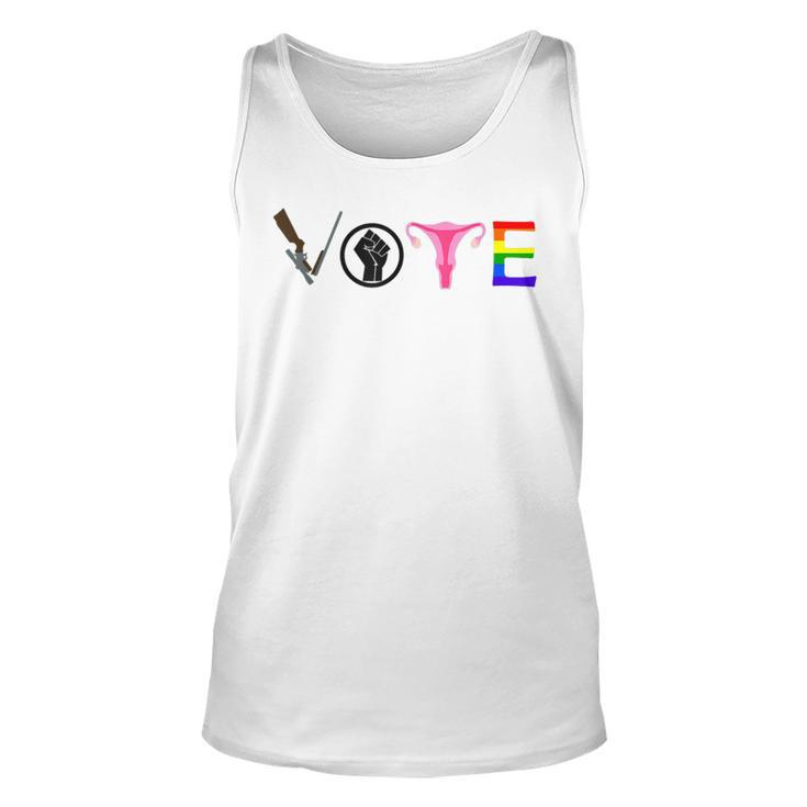 Black Lives Matter Vote Lgbt Gay Rights Feminist Equality  Unisex Tank Top