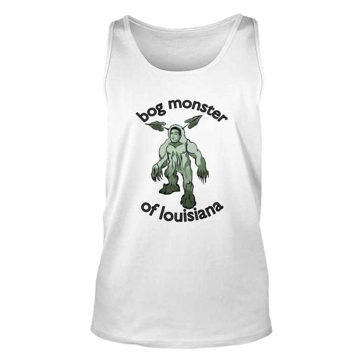 Bog Monster Of Louisiana Shirt Men Women Tank Top Graphic Print Unisex