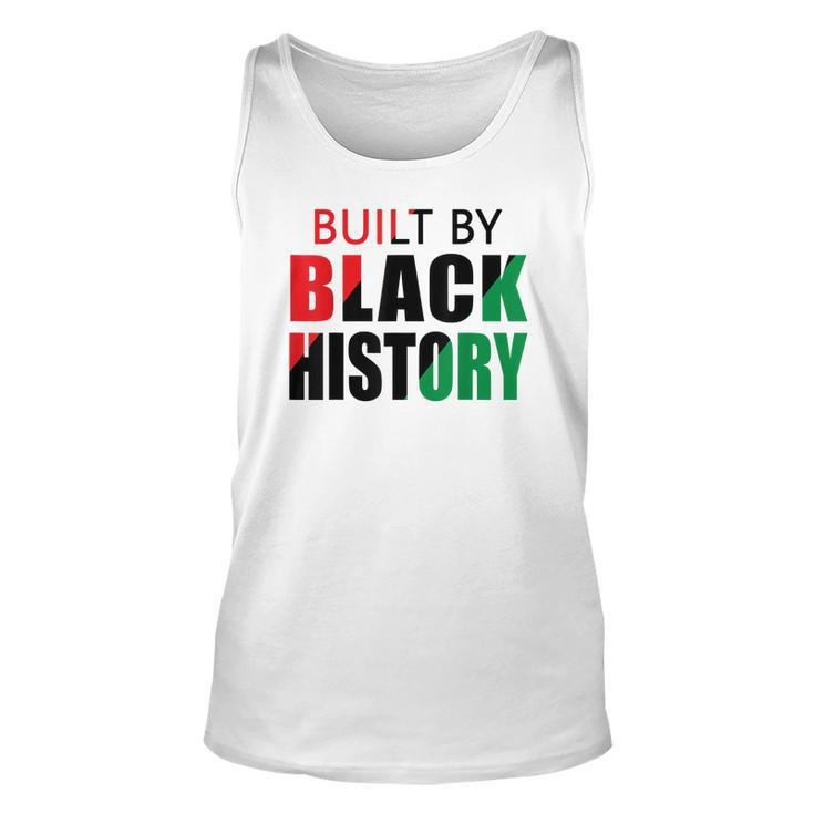 Built By Black History Month Juneteenth For Men Women Kids Men Women Tank Top Graphic Print Unisex
