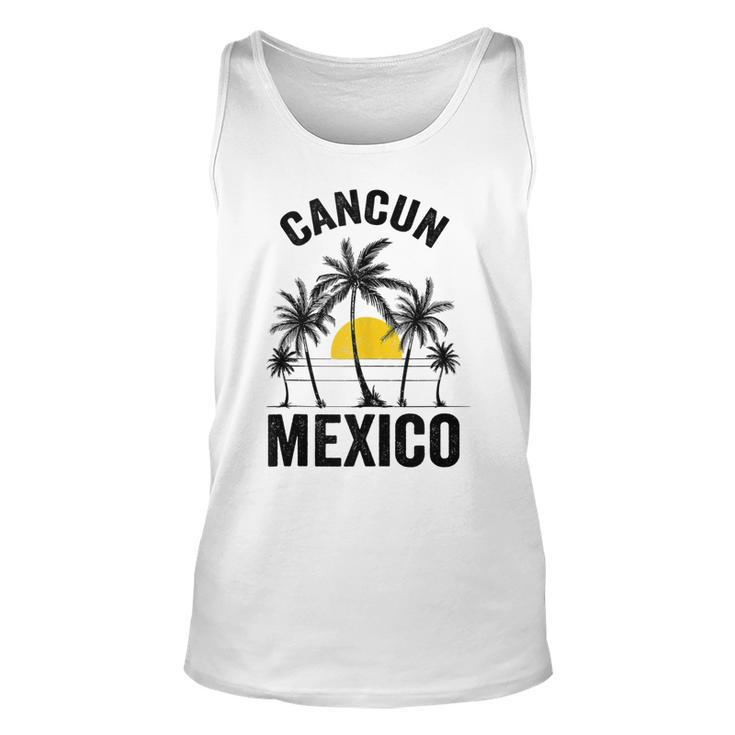 Cancun Beach Souvenir T  Mexico 2023 Vacation Family  Unisex Tank Top