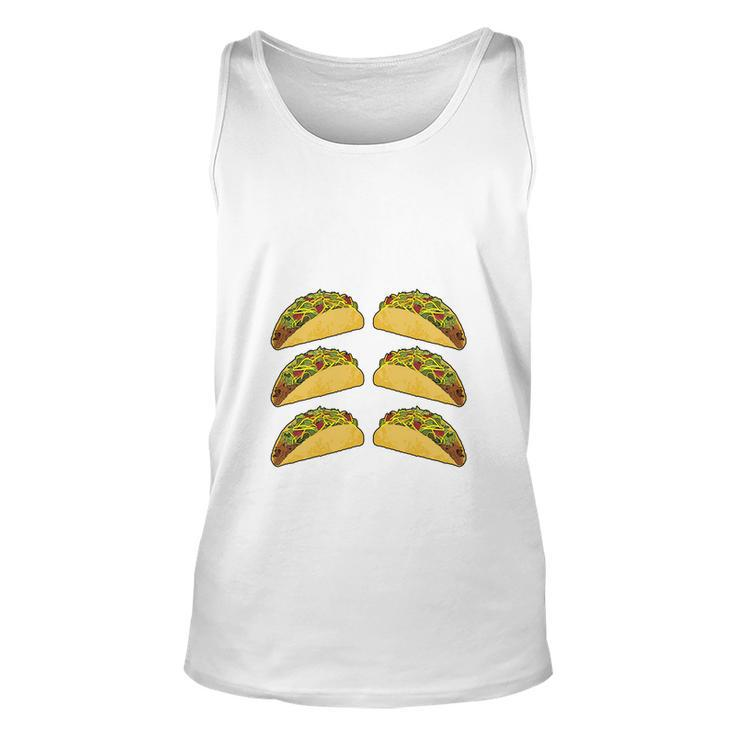 Check Out My 6-Pack Tacos Unisex Tank Top