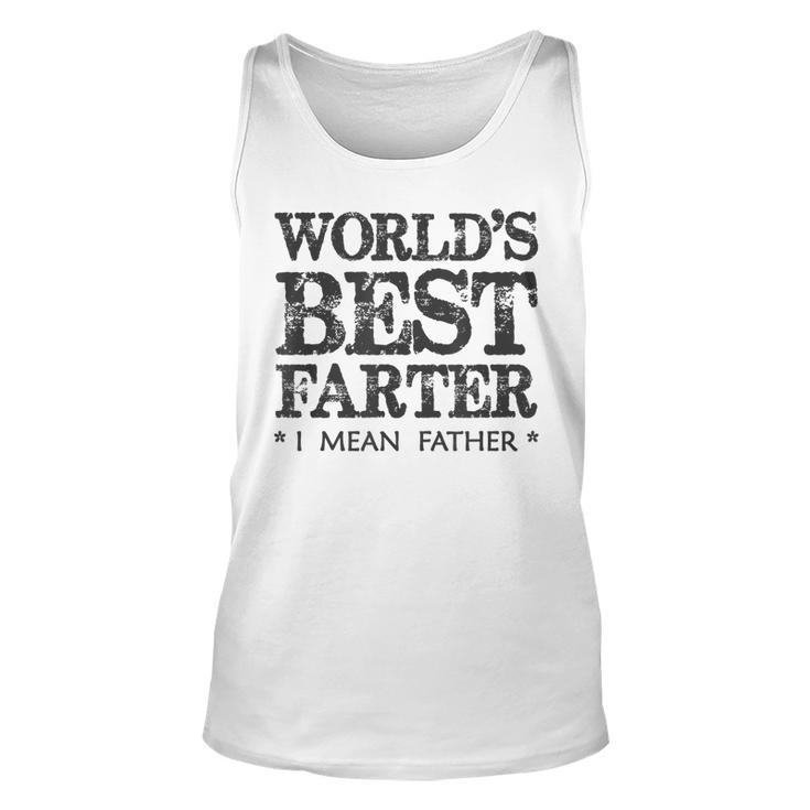 Dad Worlds Best Farter I Mean Father Papa Tank Top