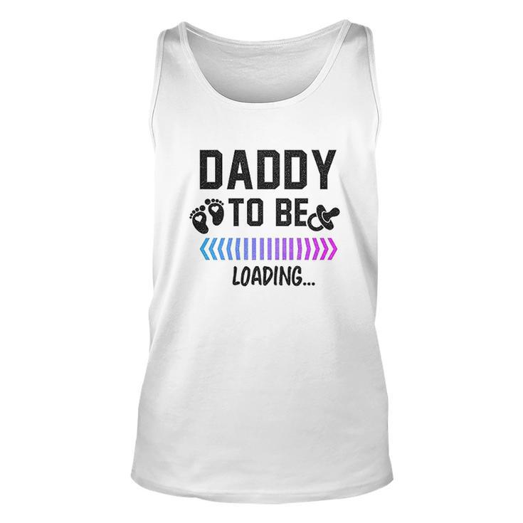 Daddy To Be Loading Future Father New Dad Men Women Tank Top Graphic Print Unisex