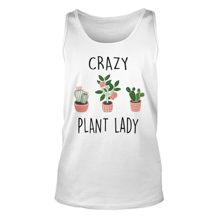 Damen Crazy Plant Lady Garden Mama Plant Lady Plants Lover Tank Top