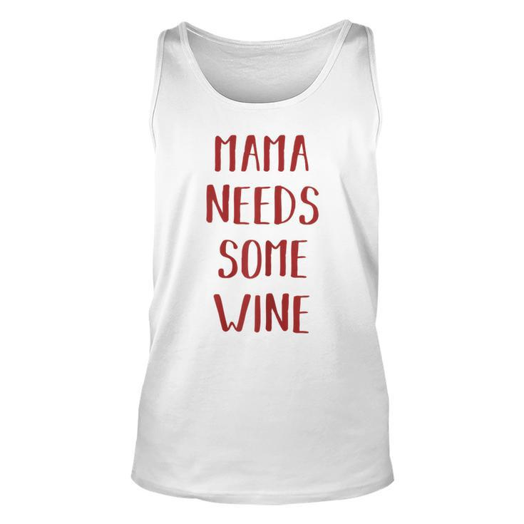 Damen Mama Needs Some Wine Mama Wein Tank Top