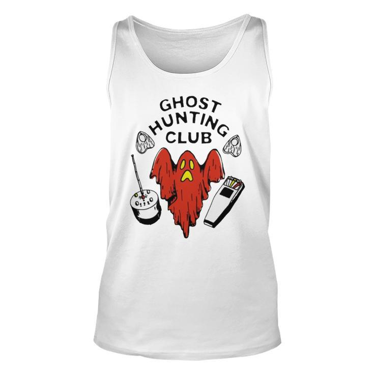 Ghost Hunting Club Baseball T Unisex Tank Top