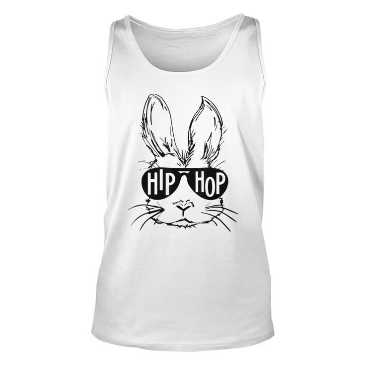 Hip Hop Bunny With Sunglasses Easter Hippity Rabbit Funny  Unisex Tank Top