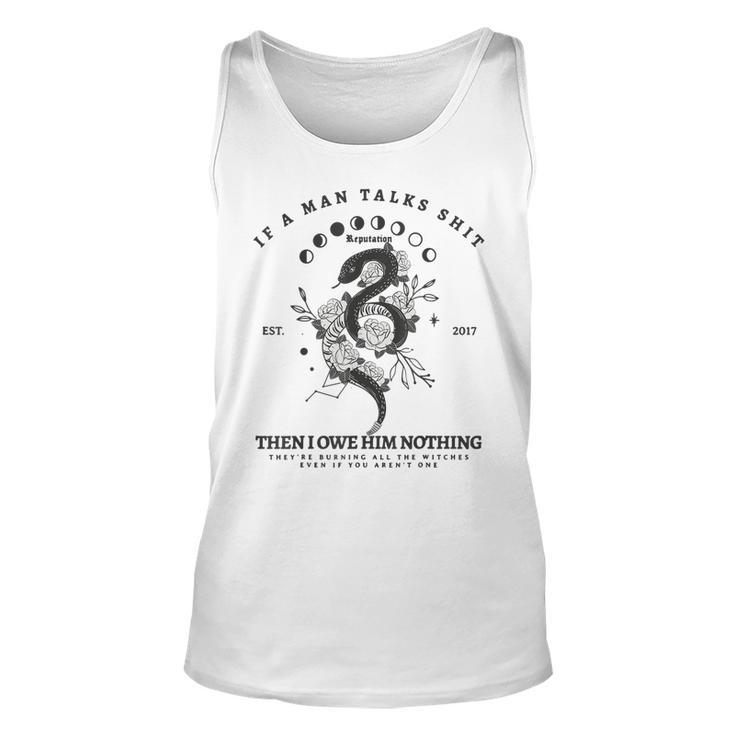 Humor Quotes Saying Costume Burning All The Witches  Unisex Tank Top