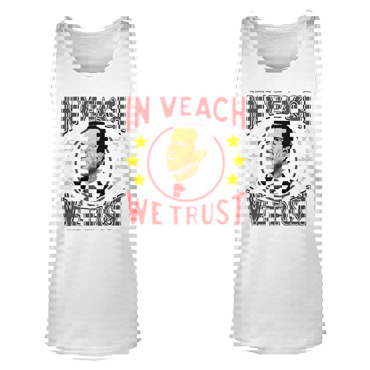 In Brett Veach We Trust Unisex Tank Top