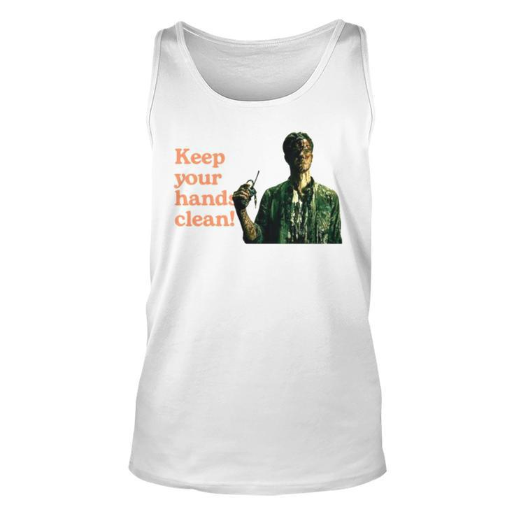 Keep Your Hands Clean The Boys Graphic Unisex Tank Top