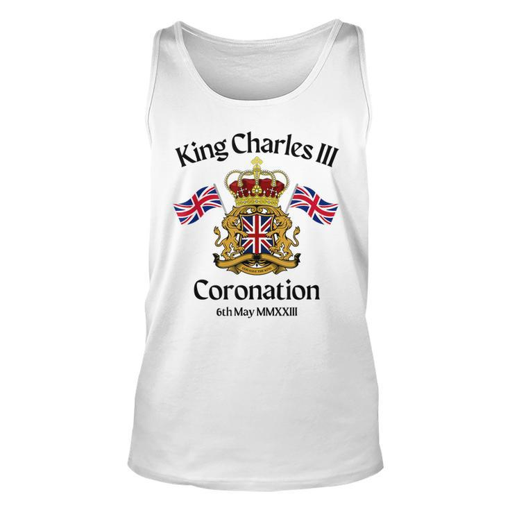 King Charles Iii Coronation 2023 The Kings Coronation  Unisex Tank Top