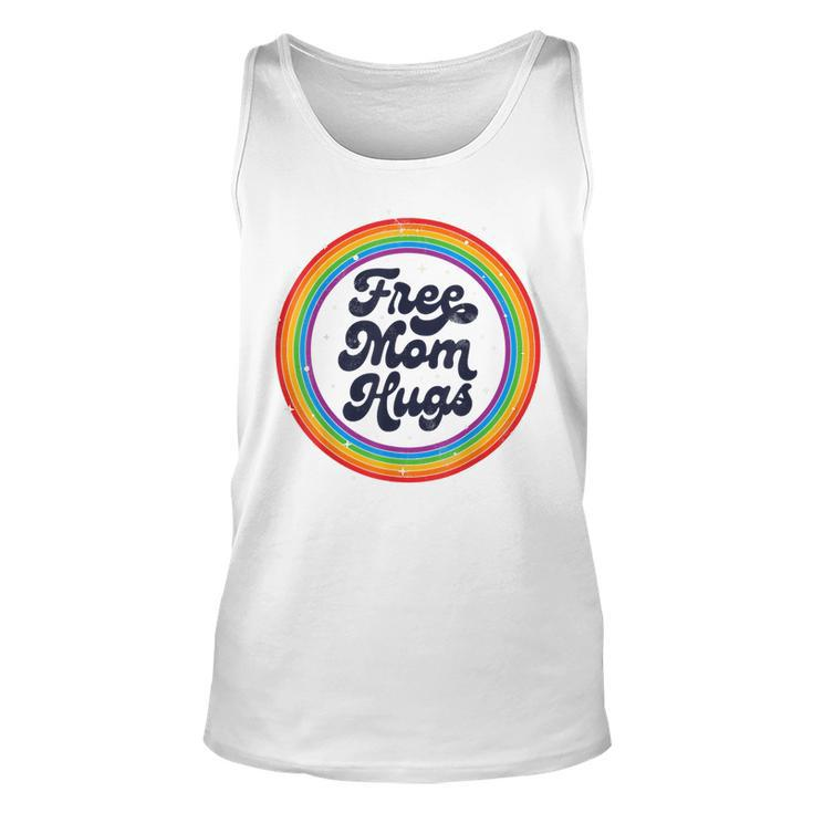 Lgbtq Free Mom Hugs Gay Pride Lgbt Ally Rainbow Tank Top