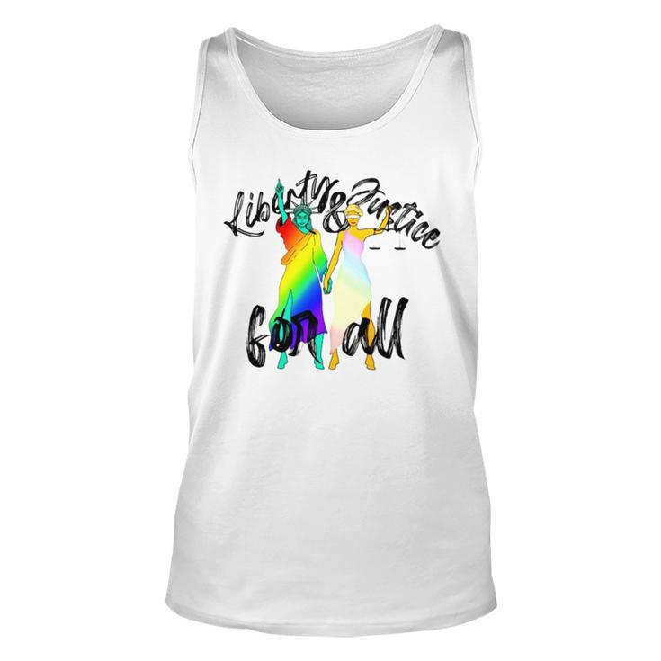 Liberty And Justice For All Unisex Tank Top