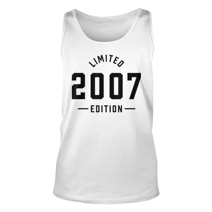 Limited 2007 Edition Sweet 16Th Birthday N Girl  Unisex Tank Top