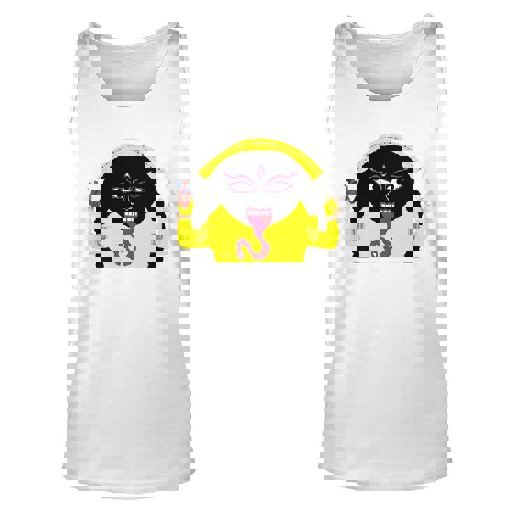 Maa Kali Spiritual Hinduism Jainism And Buddhism   Unisex Tank Top