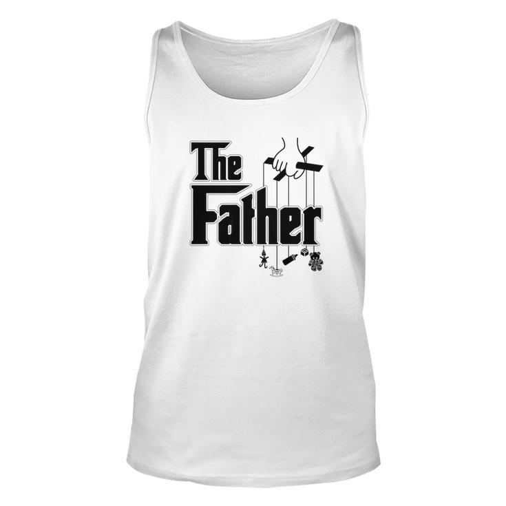 Mens The Father New Daddy Expecting Baby Gift Men Women Tank Top Graphic Print Unisex