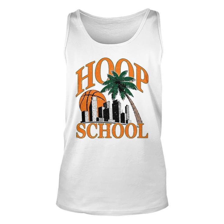 Miami Hoop School Basketball Unisex Tank Top