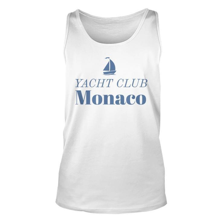 Monaco Yacht Club  Unisex Tank Top