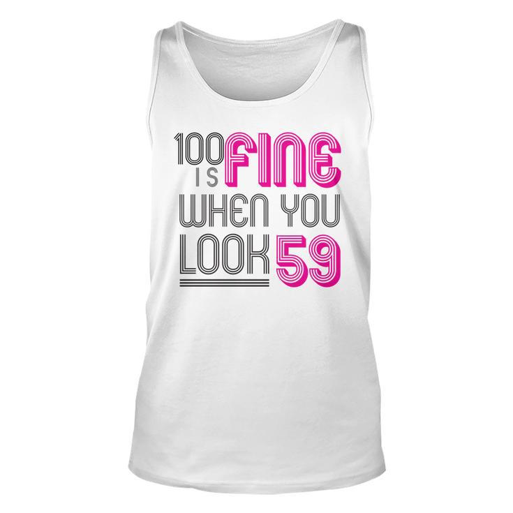 Oma 100 Jahre Alt 1922 Langarmshirt, Erinnerungsstück Zum 100. Geburtstag Unisex TankTop