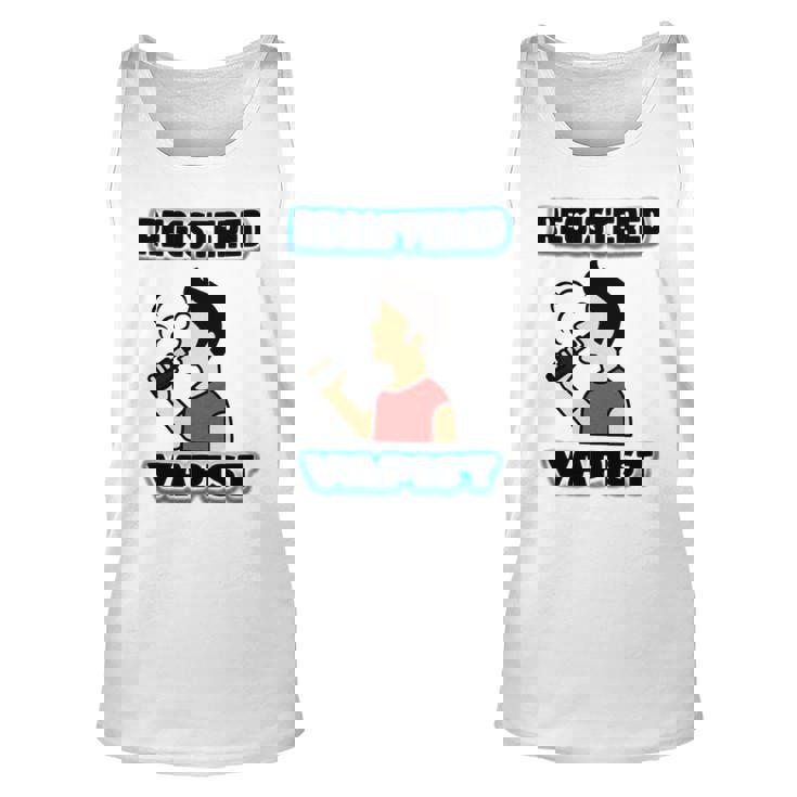 Registered Vapist Unisex Tank Top