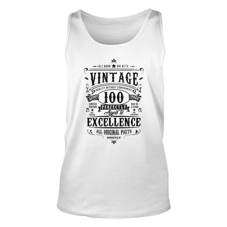 Retro 100 Geburtstag Geschenk Für Oma 100 Jahre Alt 1922 V2 Tank Top