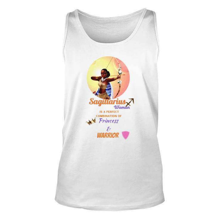 Sagittarius Woman Is A Perfect Combination Of Princess And Warrior Tank Top