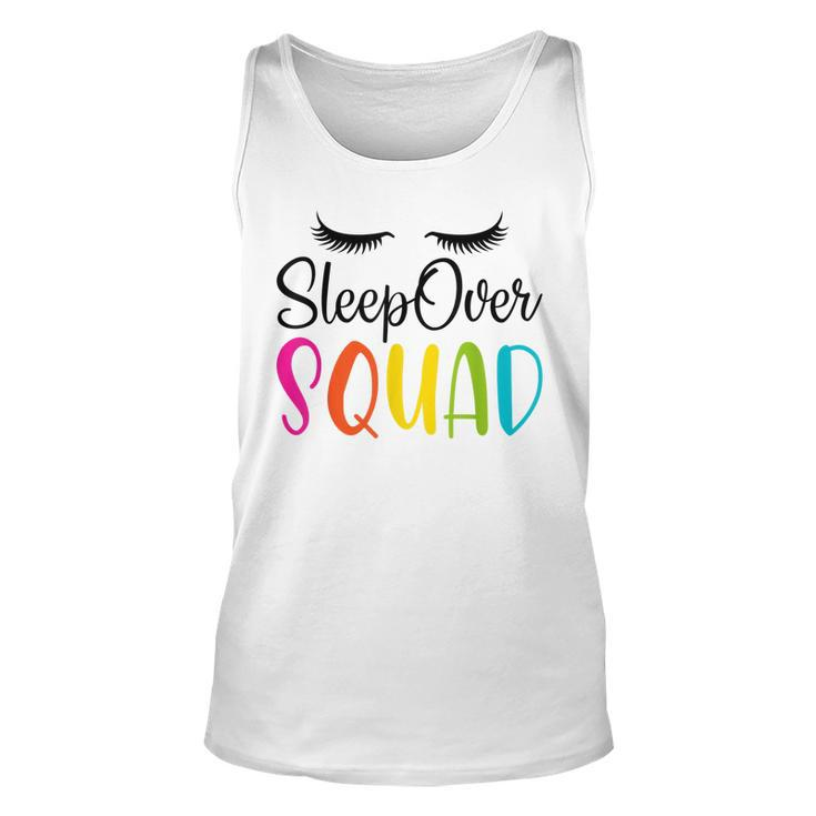 Sleepover Squad Slumber Party Cute Pajama Party Sleep Over  Unisex Tank Top