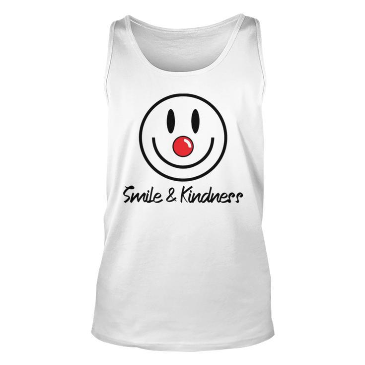 Smile And Kindness Red Nose Day Unisex Tank Top