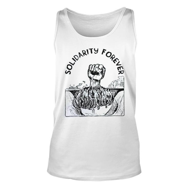 Solidarity Forever Iww Labor Union Unisex Tank Top