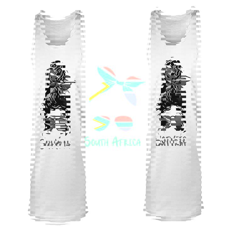 South Africa Girl South African Girl South Africa Woman Flag Tank Top