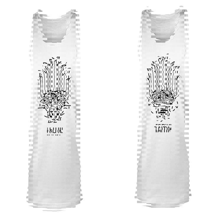 Sri Lanka Yaka Devil Mask Unisex Tank Top
