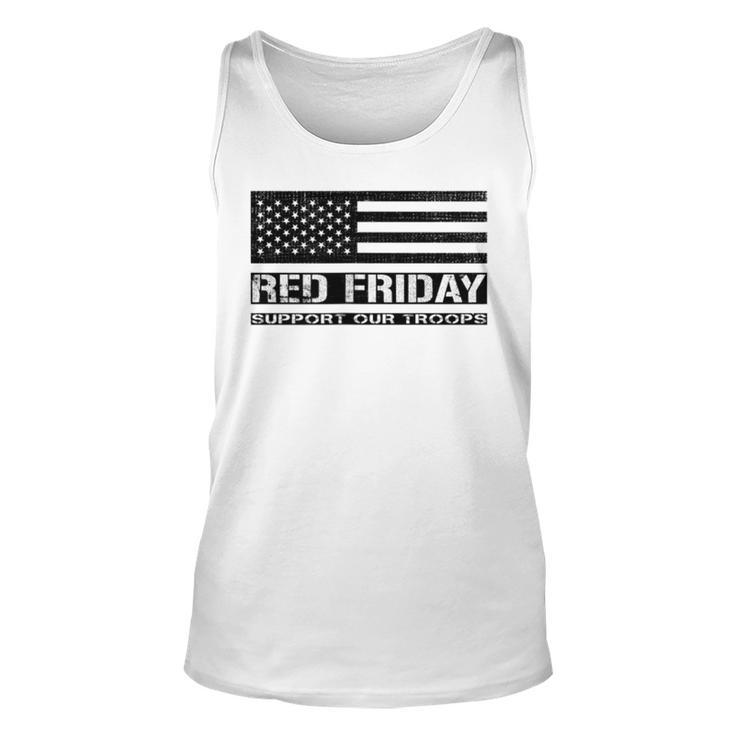 Support Our Troops - Red Friday Military  Unisex Tank Top