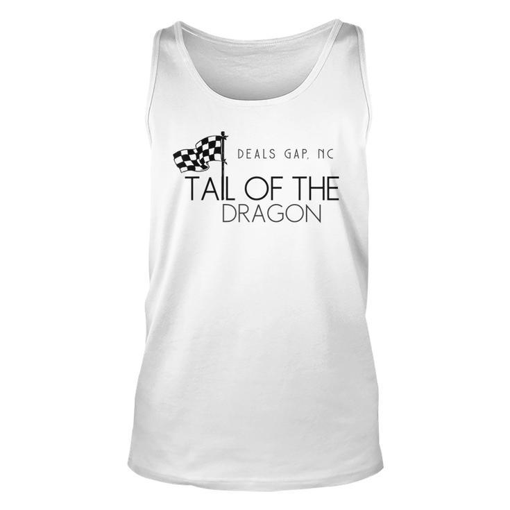 Tail Of The Dragon Deals Gap Nc Us 129 Motorcycle T Unisex Tank Top