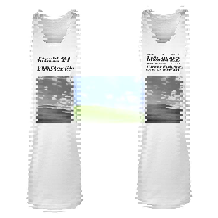 This Is What A Real Feminist Looks Like Unisex Tank Top