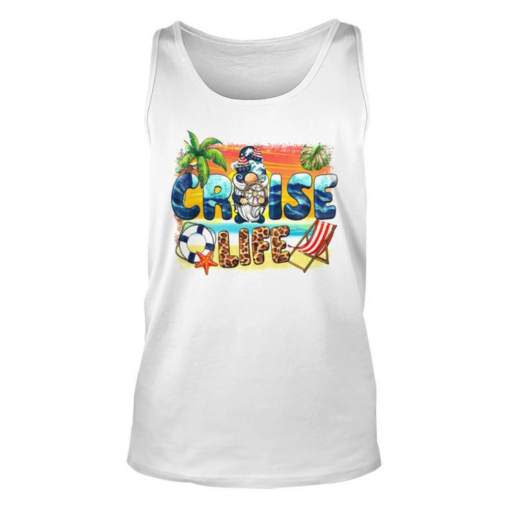 Western Cruise Life Sailor Gnome Unisex Tank Top