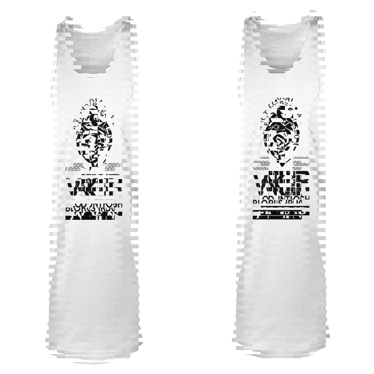 Winkler Blood Runs Through My Veins  Unisex Tank Top