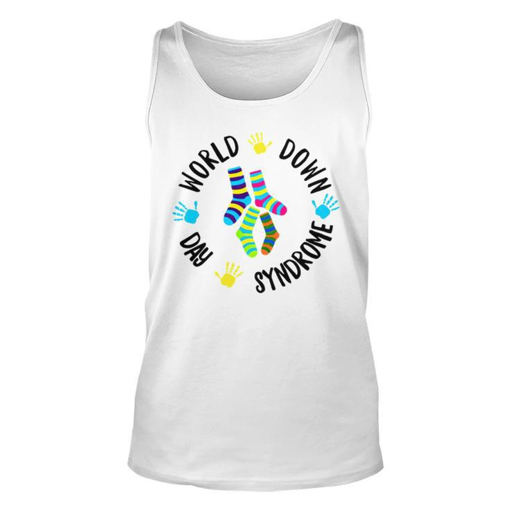 World Down Syndrome Day T V2 Unisex Tank Top
