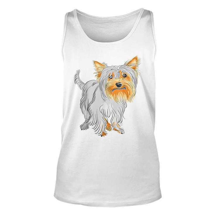 Yorkshire Terrier Mama & Vater Fantastisches Yorkie Unisex TankTop