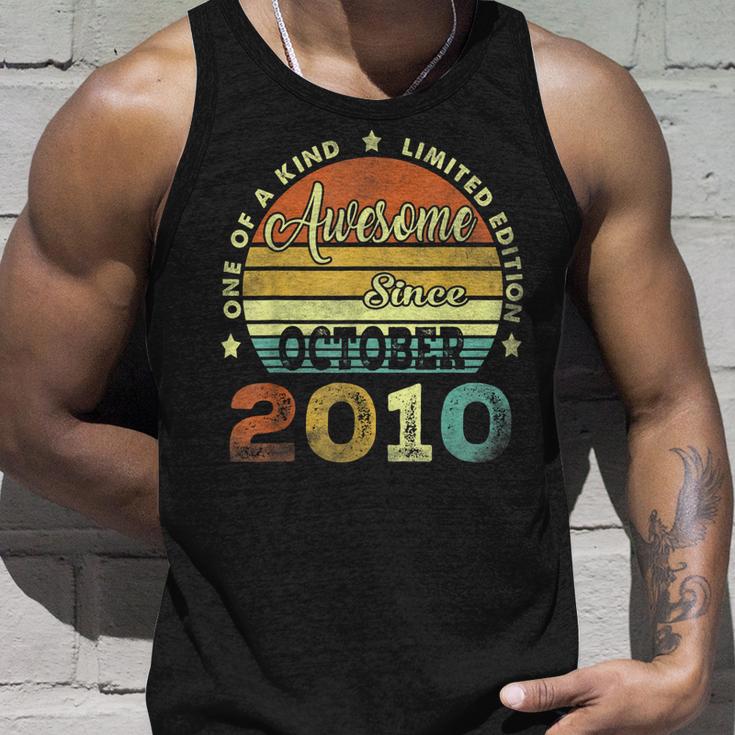 12. Geburtstags-Unisex TankTop: Toll Seit Oktober 2010, 12 Jahre Alt Geschenke für Ihn