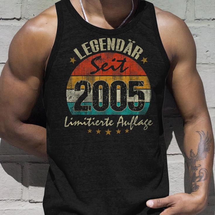 17 Geburtstag Legendär Seit 2005 Geschenk Jahrgang Tank Top Geschenke für Ihn