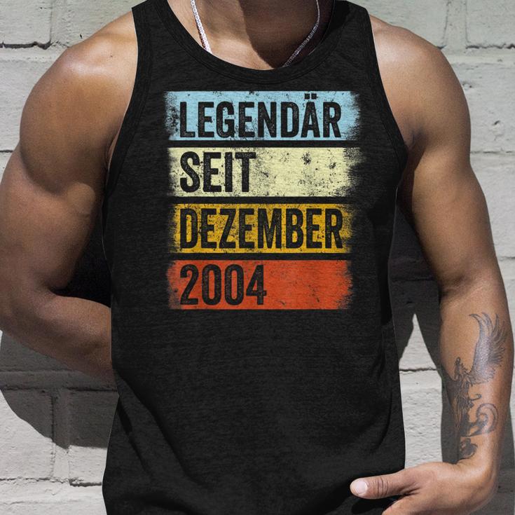 18 Geburtstag Mann 18 Jahre Legendär Seit Dezember 2004 Tank Top Geschenke für Ihn