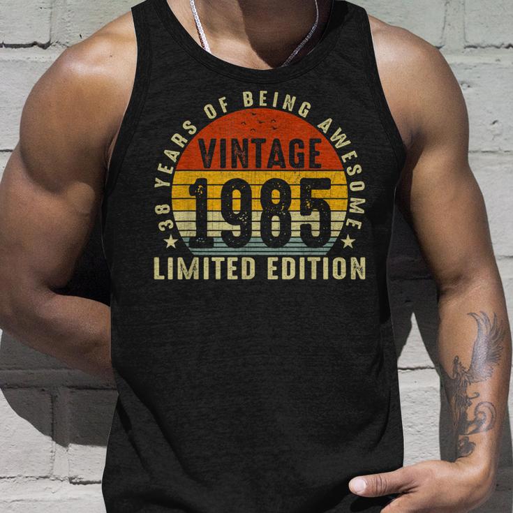 1985 Limitierte Auflage Unisex TankTop, 38 Jahre Großartigkeit, 38. Geburtstag Geschenke für Ihn