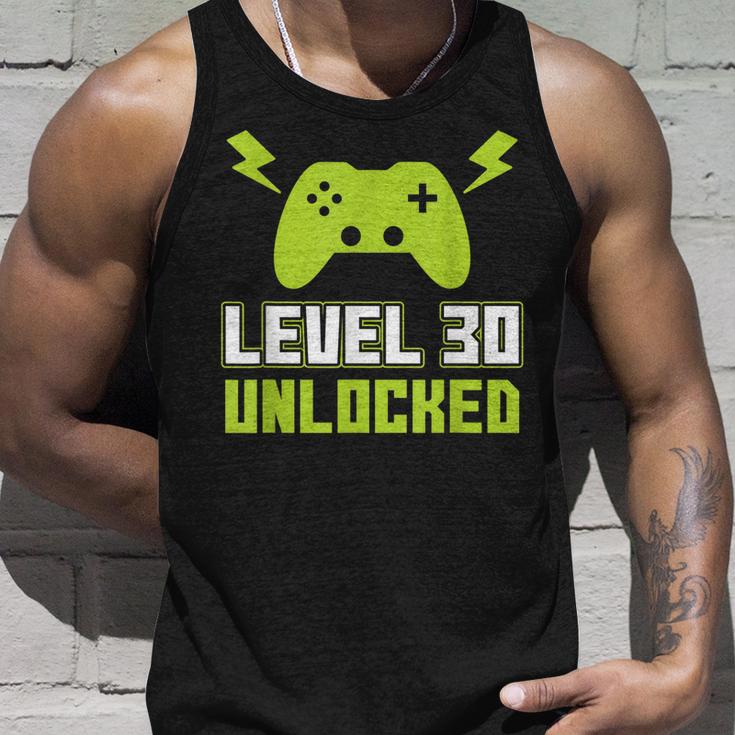 1989 30 Geburtstag Geschenk Level 30 Complete Gamer Tank Top Geschenke für Ihn